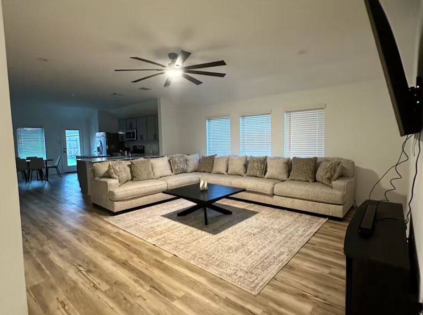 Modern 3BR with Office & Patio!